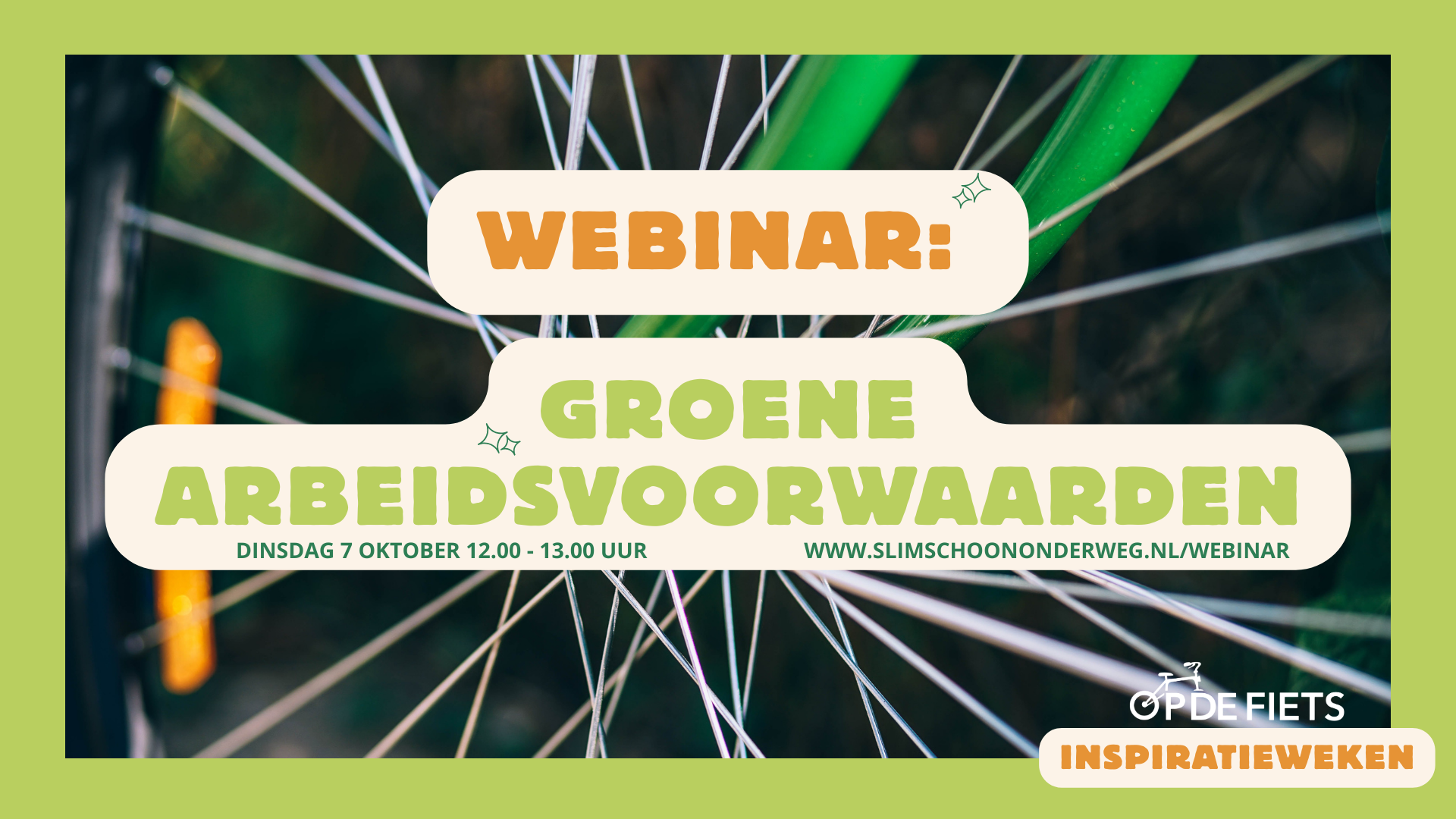 Aankondiging Webinar Zonder Tekst