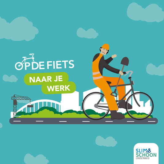 Op De Fiets... naar je werk