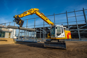 Elektrische graafmachine van Janssen