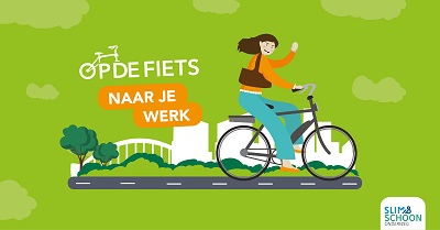 Groene Fietser Liggend