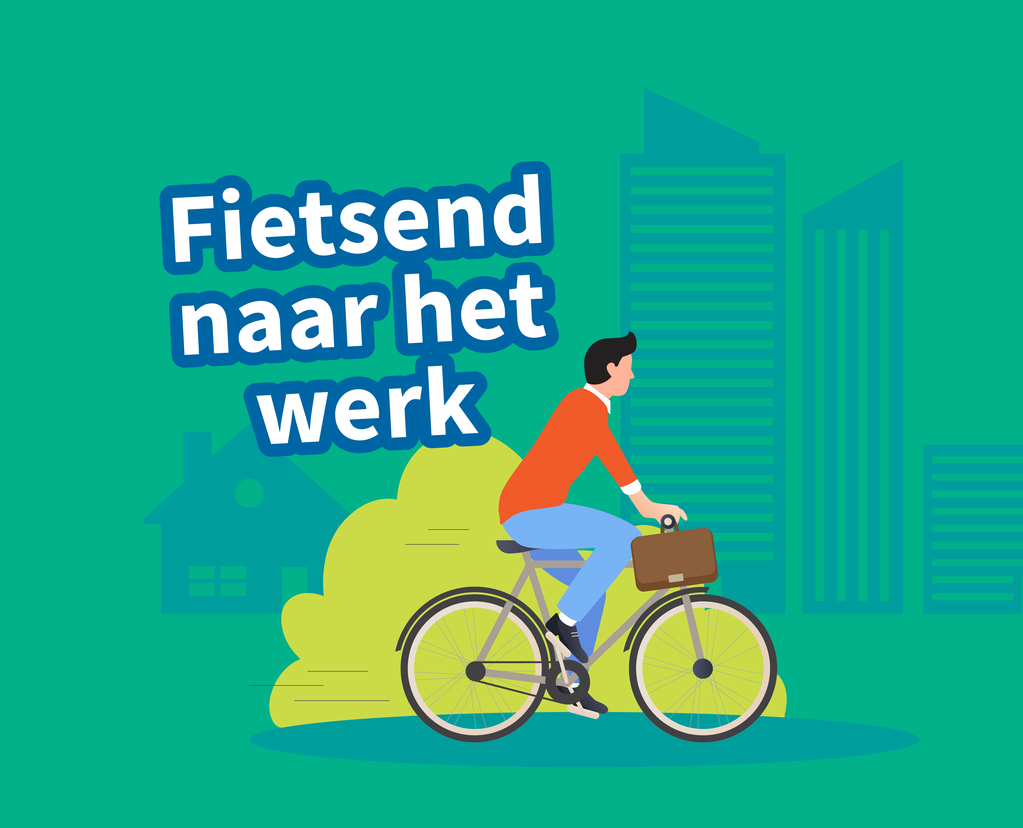 Slim & Schoon Onderweg Fietschallenge Werkgevers Fietsend Naar Het Werk