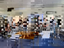 Eerstejaars studenten van de HAN